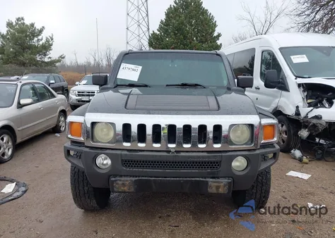 2007 Hummer H3 Suv из США, поврежденный, VIN 5GTDN13EX78223389